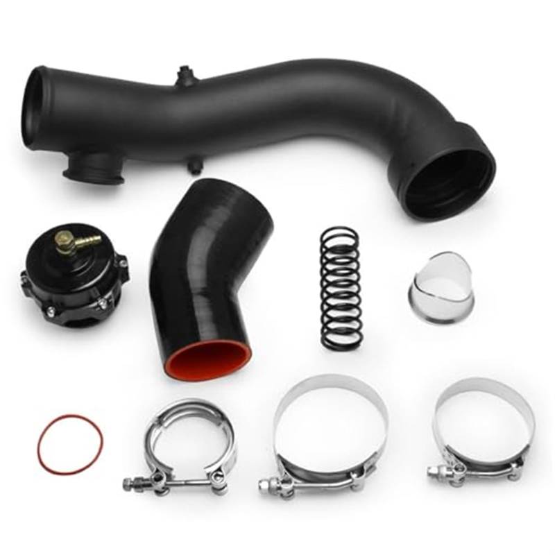 Ansaugschlauch Für N54 E88 E90 E92 135I 335I Lufteinlassfilter Lufteinlass 50 MM BOV Lufteinlass Turbo Charge Hard Pipe Kit von HUMUTWCWP