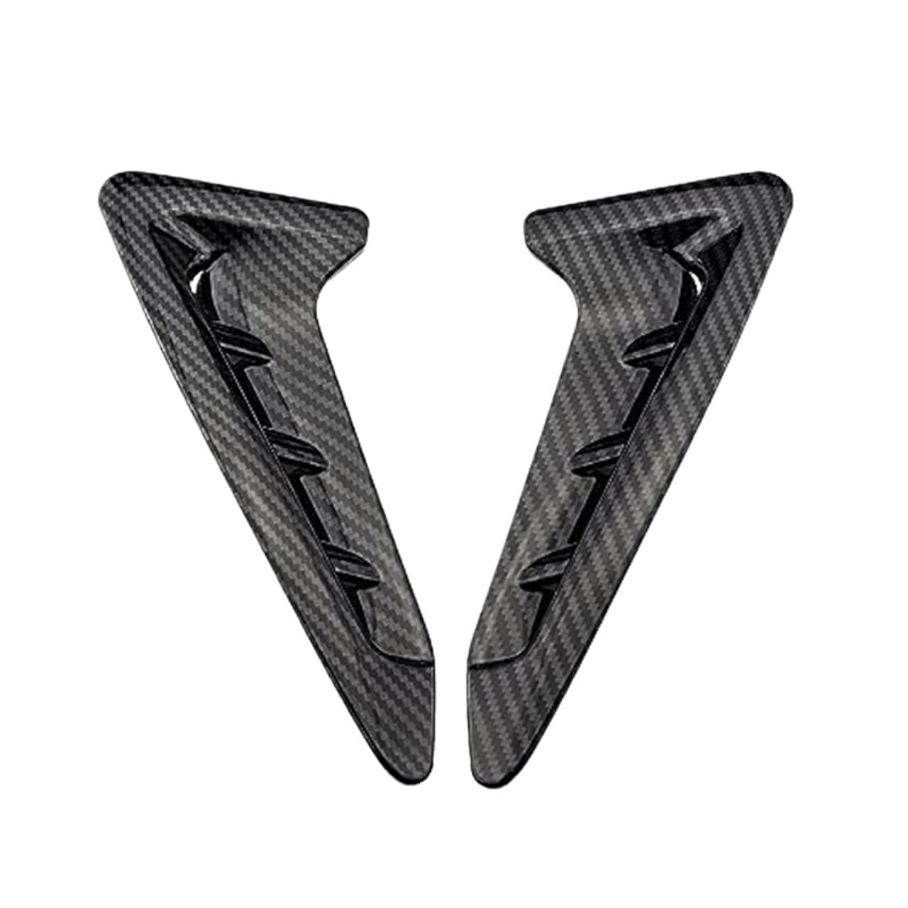 Ansaugschlauch Für X3 Für X4 Für G01 Für G02 2018-2022 Auto Seite Hai Kiemen Fender Air Vent Trim Lufteinlässe(Carbon Fiber Black) von HUMUTWCWP