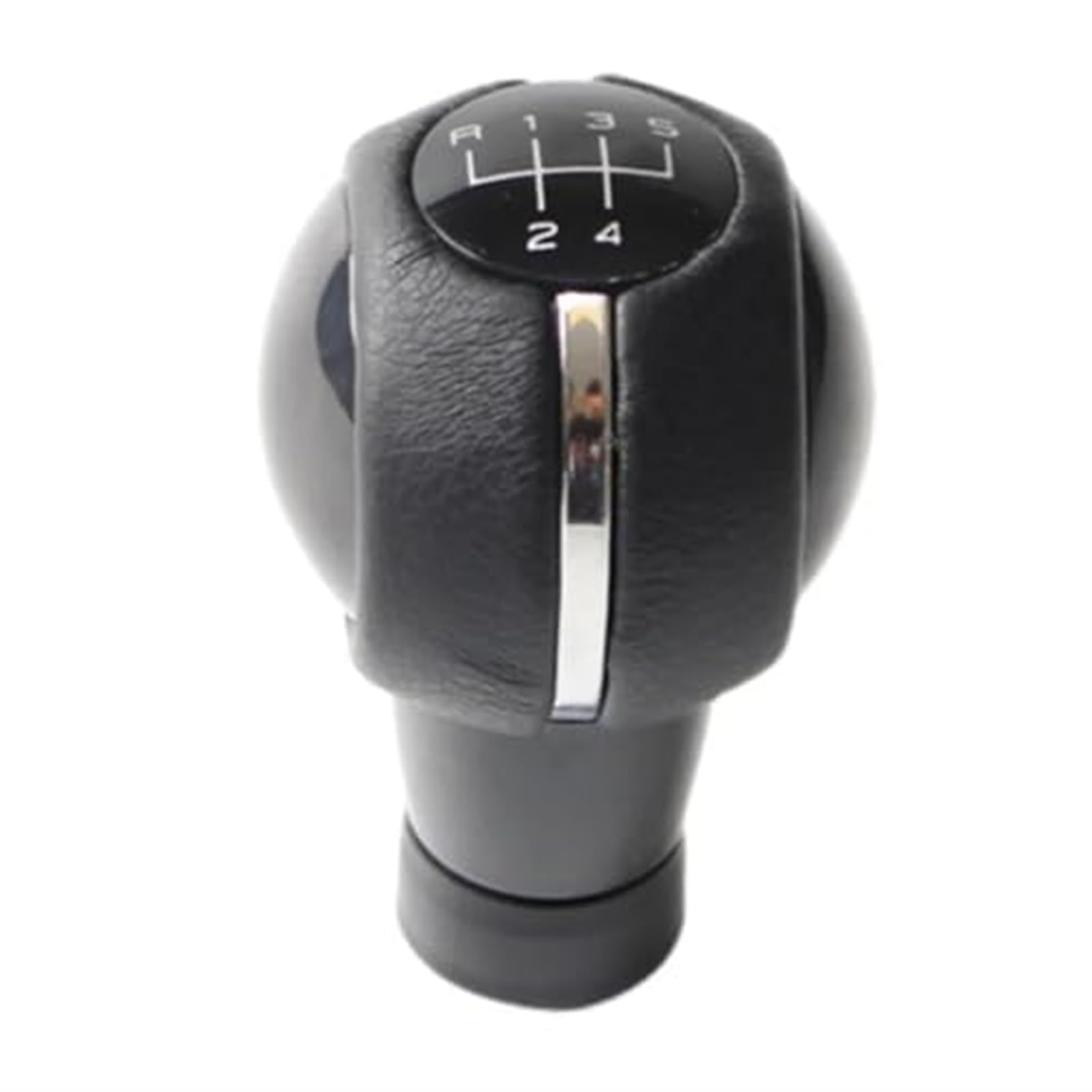 Auto Schaltknaufkopf Für Mini für Cooper F54 F55 F56 F57 F60 5-Gang 6-Gang-Schaltknauf Hebel Stick Pen Gaitor Kofferraumabdeckung Kragen 5-Gang-Schaltknauf(‎Black 5 Speed) von HUMUTWCWP