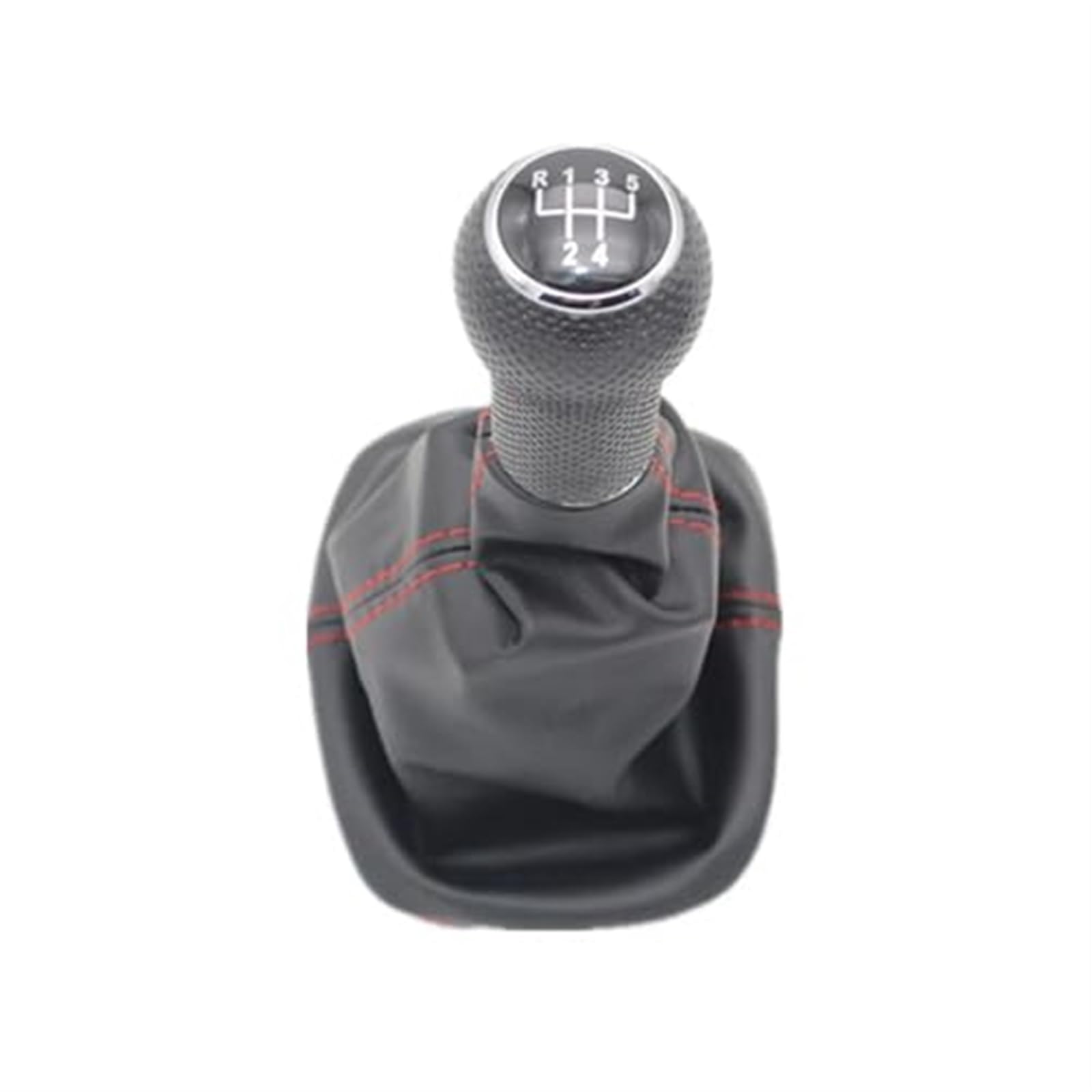 Auto Schaltknaufkopf Für Seat für Toledo 1999 2000 2001 5-Gang 6-Gang 12-mm-Einsatzloch Auto-Schaltknauf mit Ledermanschette(‎5 Speed) von HUMUTWCWP