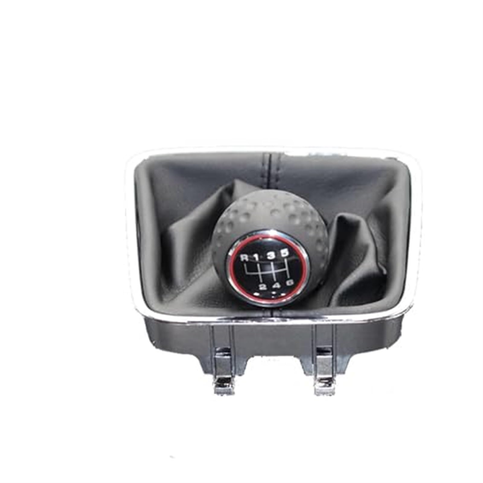 Auto Schaltknaufkopf Für VW für Tiguan 2007 2008 2009 2010 2011 Auto-Shift-Schaltknauf Hebel Gaitor Kofferraumabdeckung 5-Gang-Schaltknauf(‎6 Speed Type 5) von HUMUTWCWP