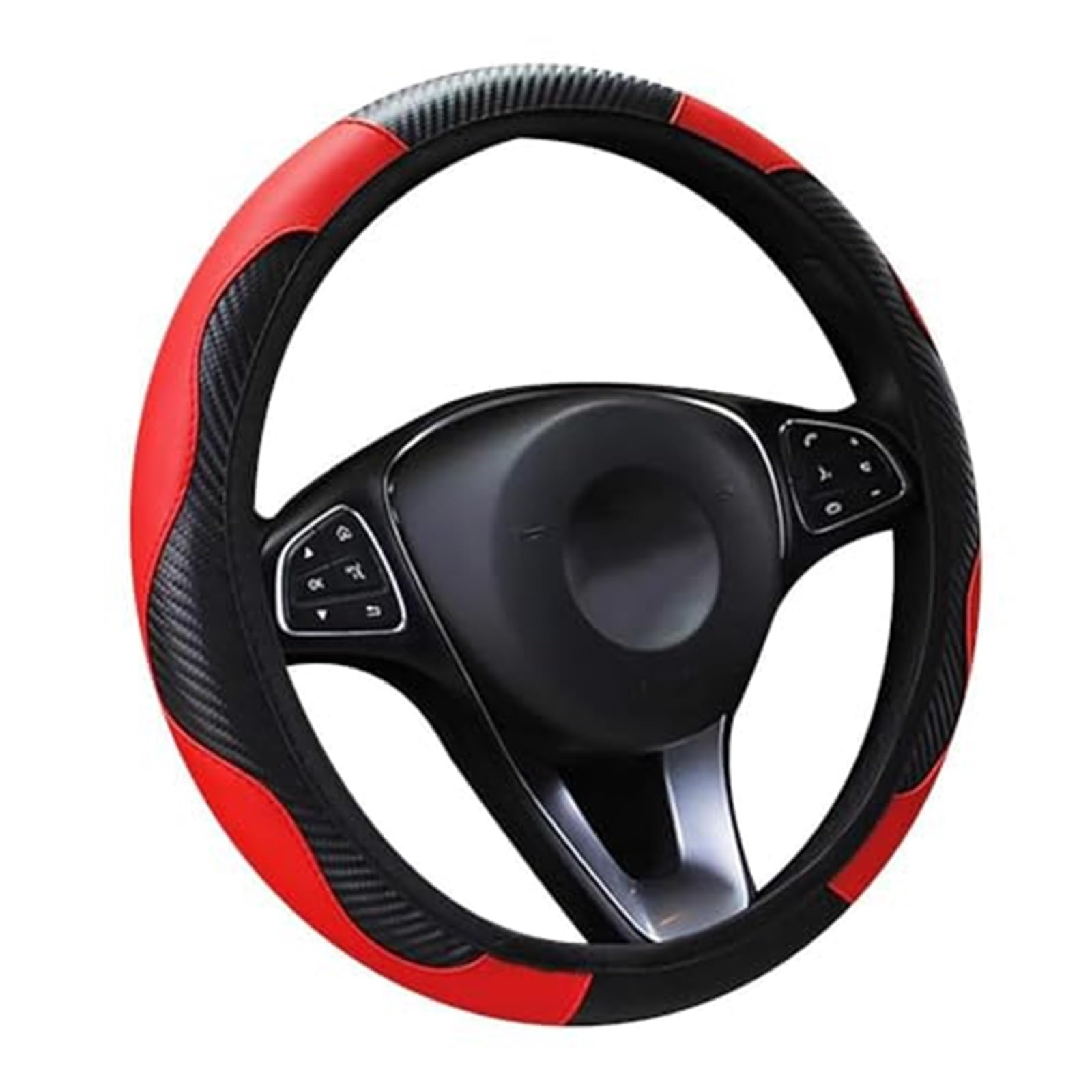 Couverture Volant Voiture Für Toyota Für CHR 2018 Anti-Slip Atmungsaktive Bequeme Lenkrad Abdeckungen Auto Lenkrad Abdeckung(‎C 37cm-39cm) von HUMUTWCWP