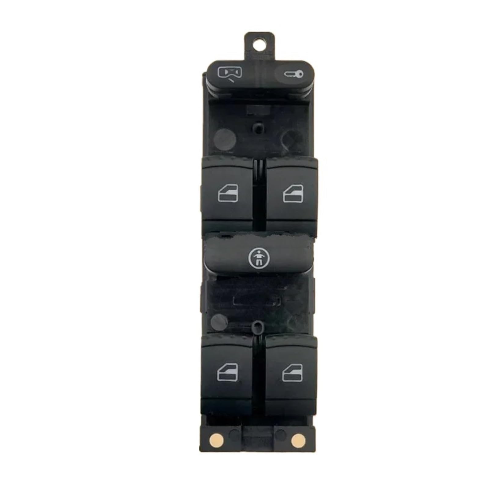 FÜR Bora Für Jetta MK4 Für Passat B5 Für Sitz Für Leon Für Toledo 1J4959857 3BD959857 Power Fenster Control Schalter Taste Rot 9pin Fensterheber Schalter(People) von HUMUTWCWP