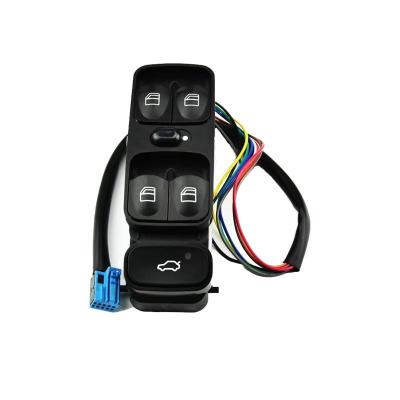 Für Für CLK W208 W209 CLK200 CLK240 CLK280 CLK300 CLK350 CLK500 A2098203410 2098 203 410 Power Control Fenster Schalter Taste Fensterheber Schalter von HUMUTWCWP