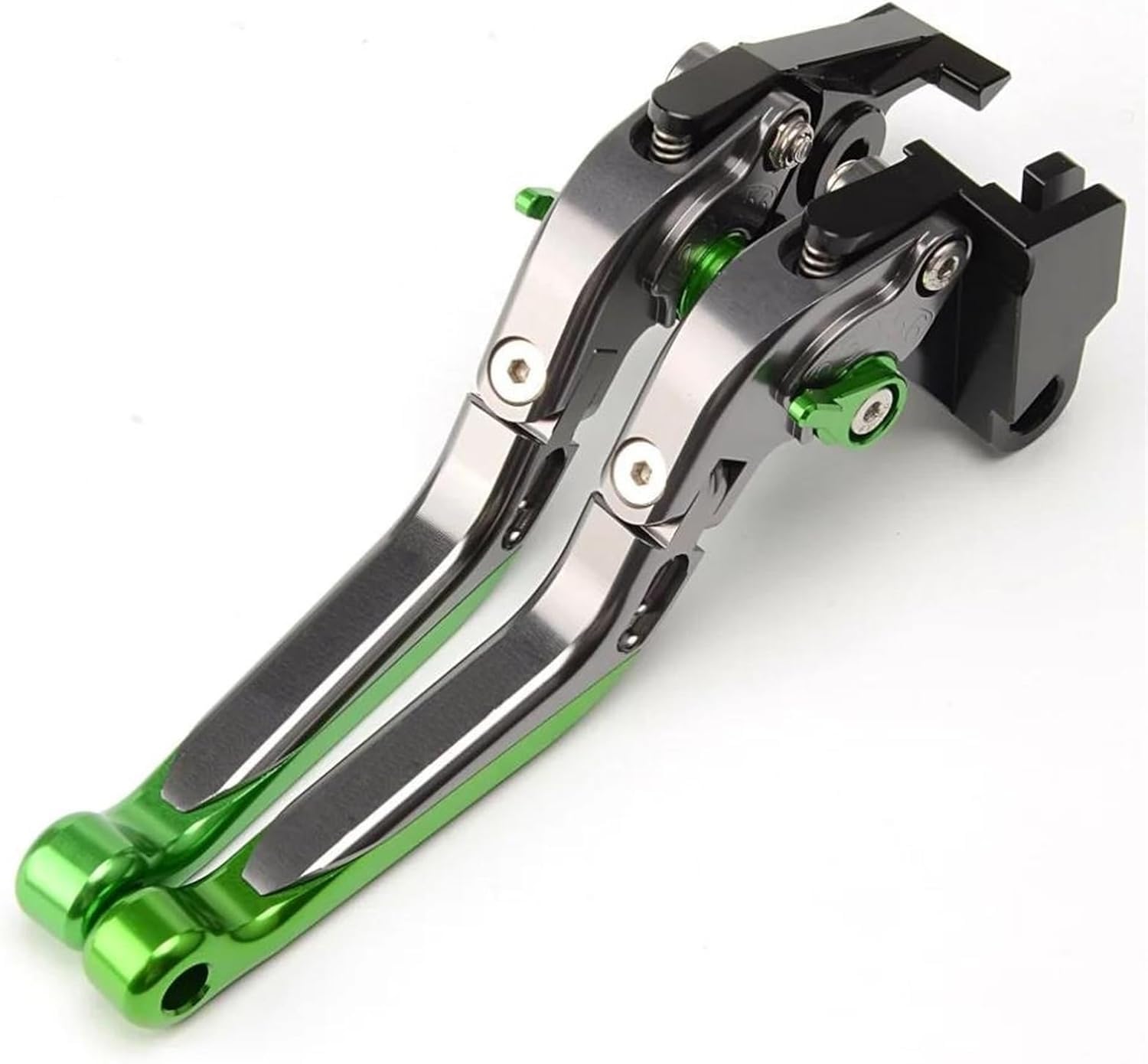 Motorrad handbremse kupplunghebel Für Für Cbf600 Für CBF 600 2006/2007/2008/2009-2013 Motorradbremskupplungshebel Ausziehbar Klappbar Verstellbar(Green) von HUMUTWCWP