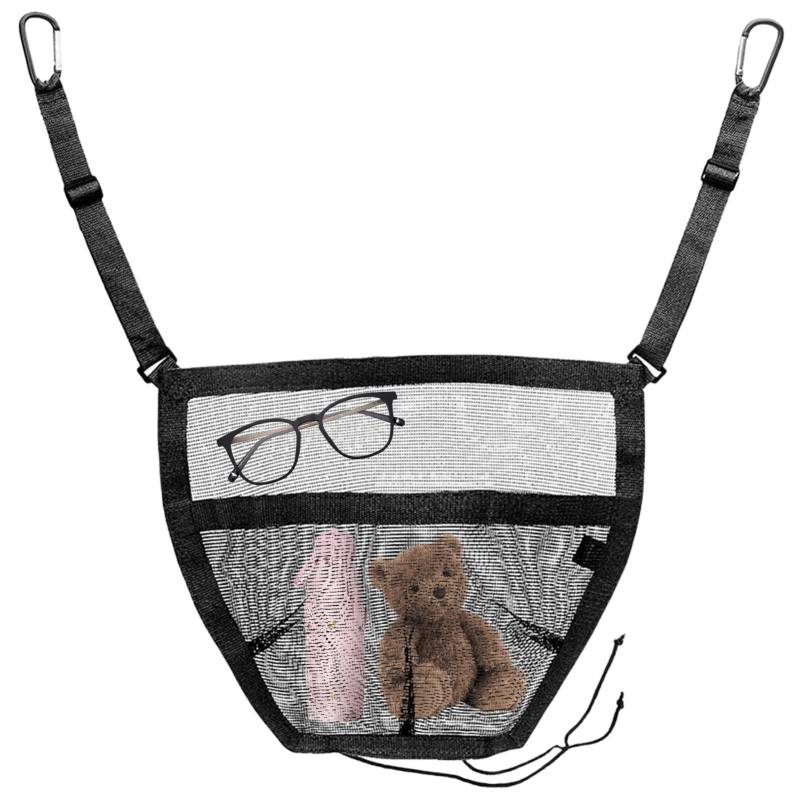 Auto-Aufbewahrungsnetztasche, Hunde-Autonetz-Barriere - Auto Safety Mesh Organizer Aufbewahrungstasche | Auto-Rückreihe-Haustier-Isolationsnetz-Tasche, Auto-Sicherheits-Netz-Organizer, Aufbewahrungsta von HUNJHYC