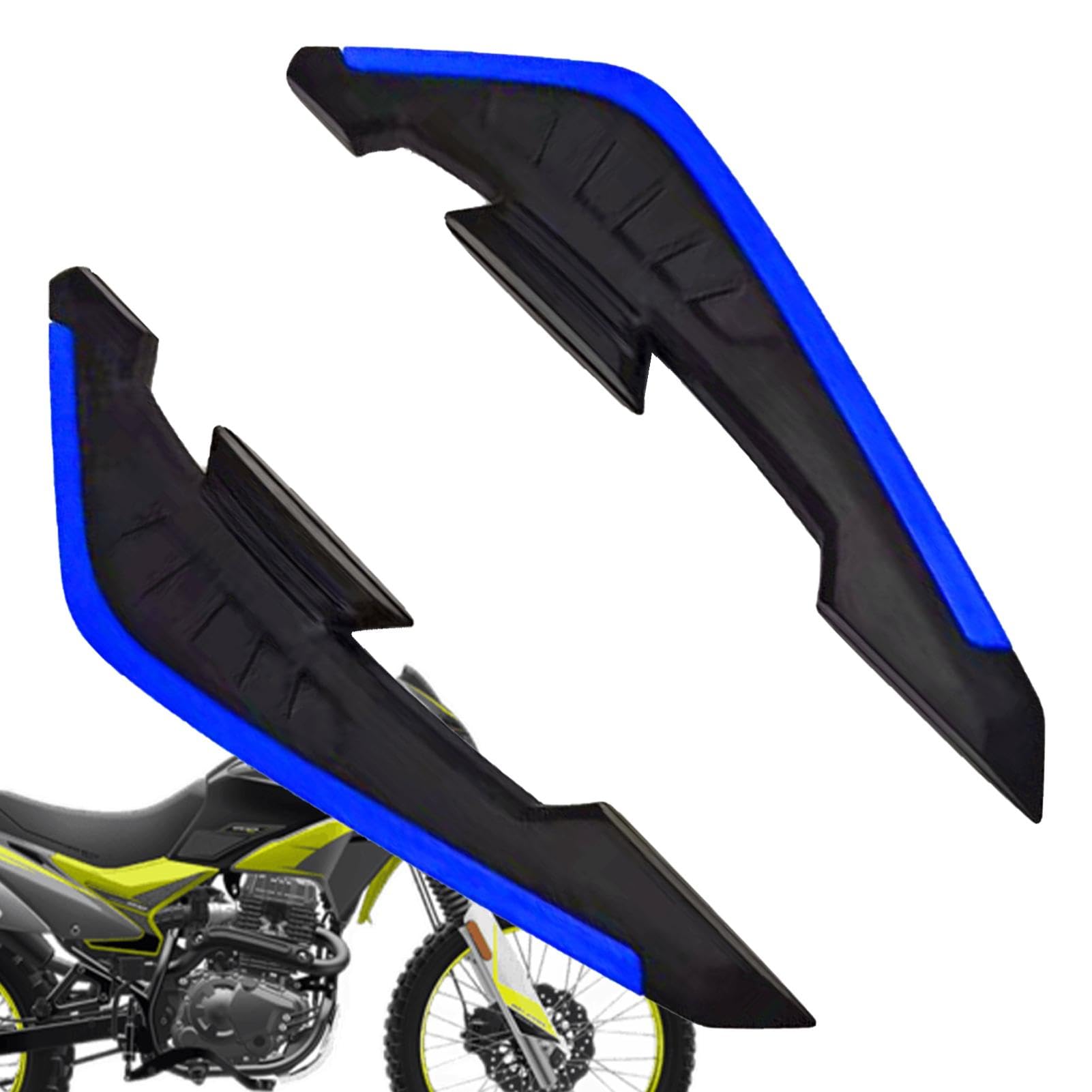 Spoiler für Motorrad, Seitenflügel für Motorrad, aerodynamischer Spoiler, Aerodynamischer Spoiler, Seitenspoiler, Dynamischer Kotflügel für Cabrio von HUNJHYC