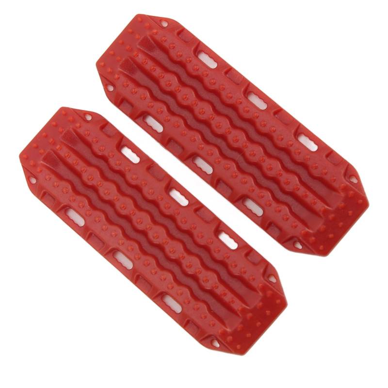 HUONIU Kunststoff-Rückgewinnungslatten für Axial SCX24 1/24 RC Crawlers, Orange, 2 Stück (Red) von HUONIU