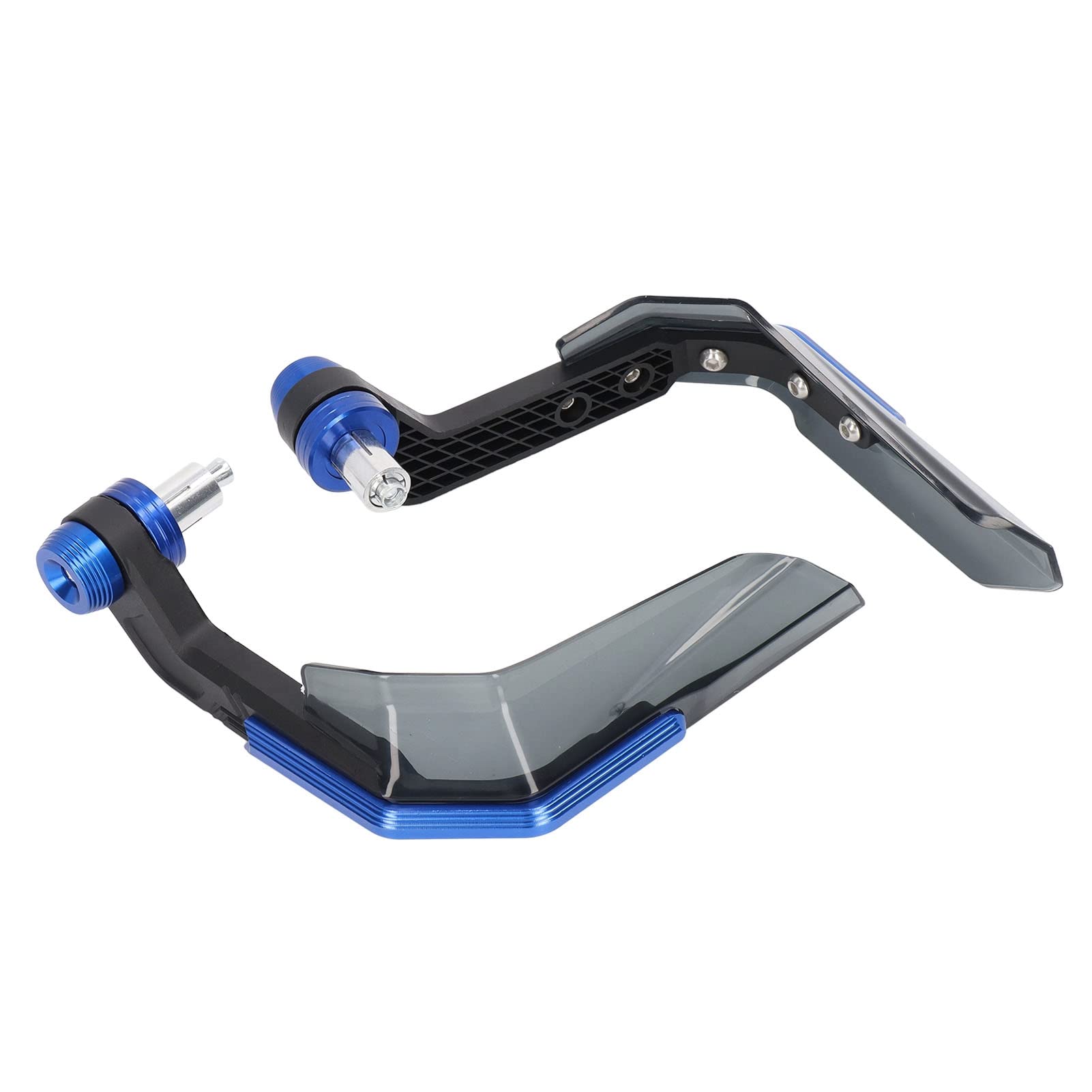 HUONIU Motorrad-Lenkerschutz, universeller Aluminium-Handschutz für ATV MX-Motorräder, Schwarze Farbe (Blau) von HUONIU