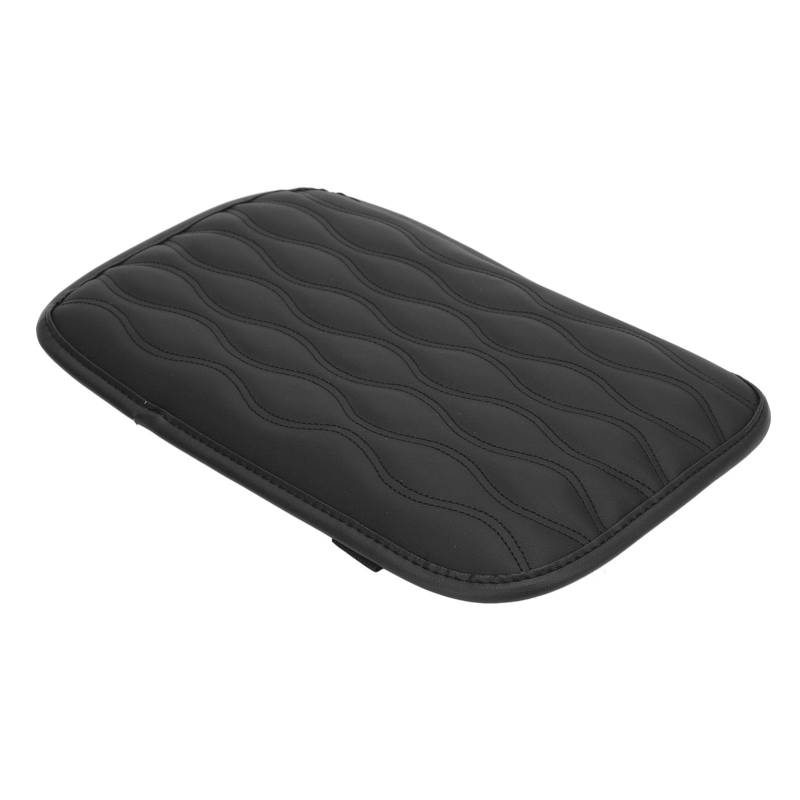 HUSHUI Upgrade PU Leder Memory Foam Car Armladen Cover -Kissen mit Gummiband für SUVs Trucks Autos, Umfassender Schutz von HUSHUI