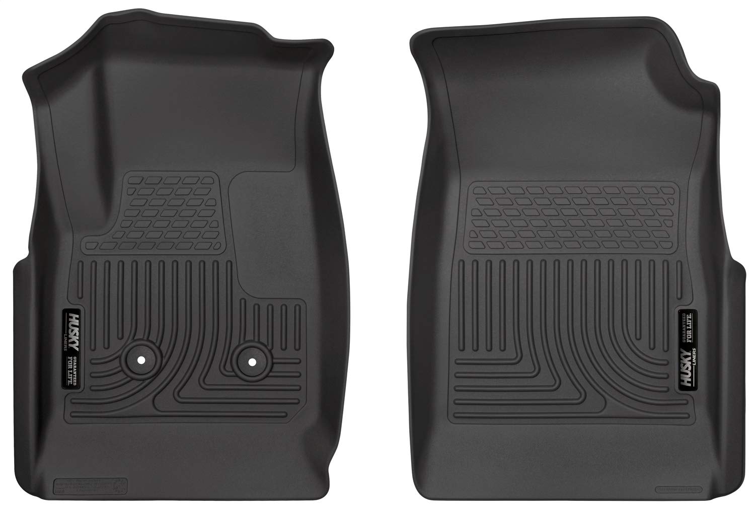 Husky Liners 18111 Fußmatten für Chevrolet Colorado, 2015–20 GMC Canyon, 2015–20, schwarz von HUSKY LINERS