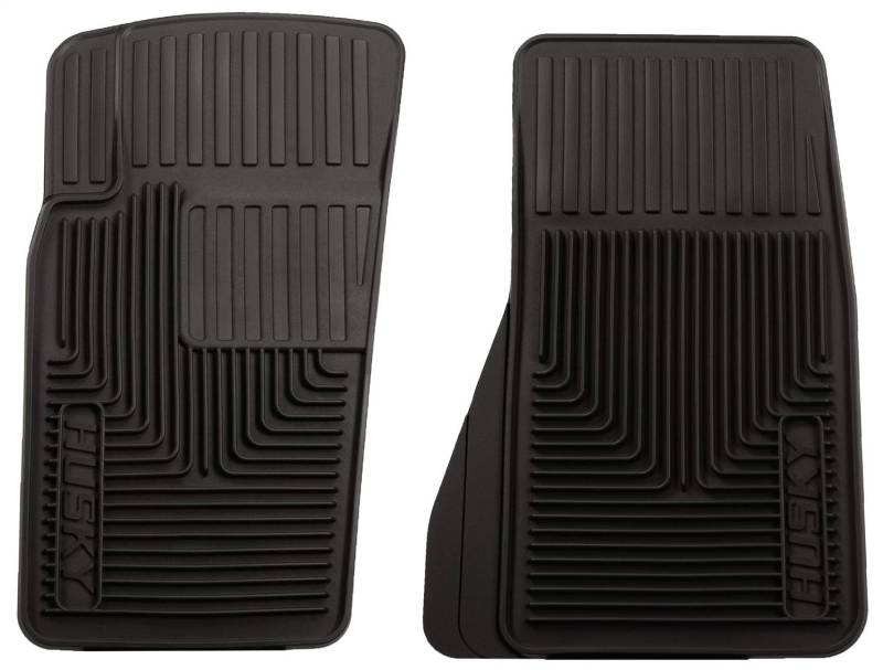 Husky Liners Passend für 1984–01 Jeep Cherokee, 1993–04 Jeep Grand Cherokee, strapazierfähige Bodenmatten vorne, schwarz, 51081 von HUSKY LINERS