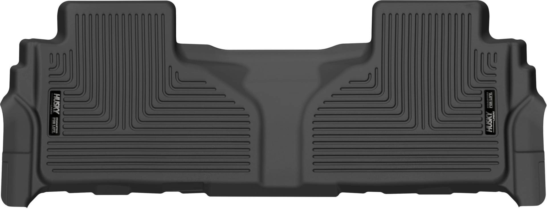 Husky Liners Weatherbeater Fußmatten, passend für 2021–2025 Cadillac Escalade & Escalade ESV; 2021–2025 Chevrolet Suburban & Tahoe; 2021–2025 GMC Yukon & Yukon XL, 2. Reihe, 1 Stück, schwarz – 14661 von HUSKY LINERS