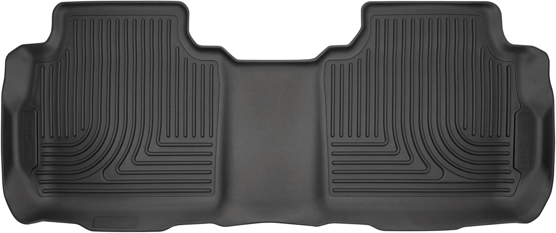 Husky Liners Weatherbeater Fußmatten, passend für Chevrolet Blazer, 2017–2024 Cadillac XT5, 2017–2023 GMC Acadia, 2. Reihe, 1 Stück, schwarz – 14901 von HUSKY LINERS