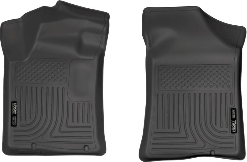 Husky Liners Weatherbeater Fußmatten, passend für Nissan Altima 2013–2018 (Modelle ab Baujahr 11.01.2012 oder Neuer), Vorderreihe, 2-teilig, schwarz – 13731 von HUSKY LINERS