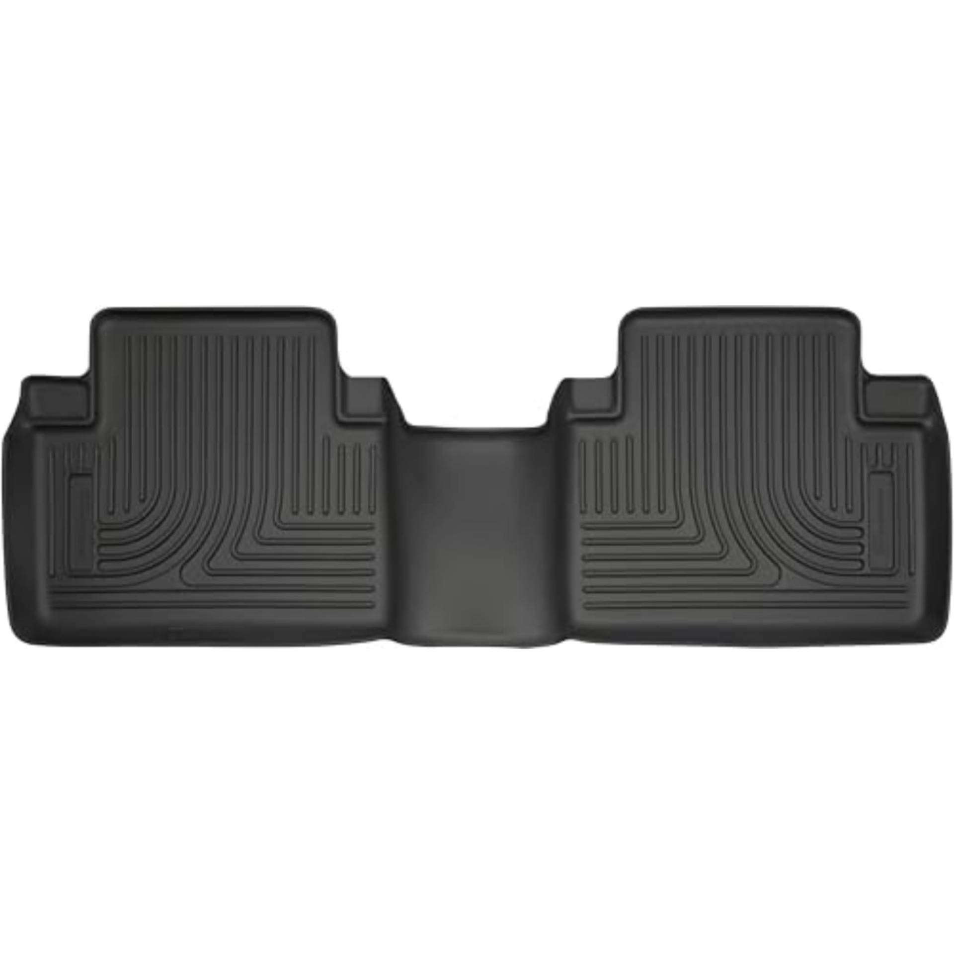 Husky Liners Weatherbeater Fußmatten, passend für Nissan Rogue 2014–2020, Nissan X-Trail 2014–2015, 2. Reihe, 1 Stück, Schwarz – 14381 von HUSKY LINERS