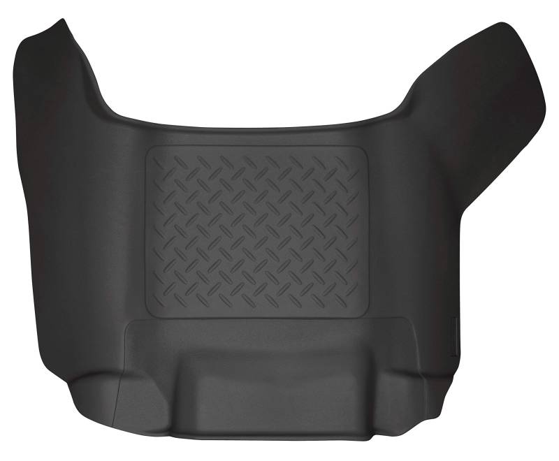 Husky Liners Weatherbeater Series | Center Hump Bodeneinlage – Schwarz | 83701 | passend für 2009–2018 Dodge Ram 1500 Crew Cab, 2010–2018 Dodge 2500/3500 Crew Cab/Mega Cab 1 Stück von HUSKY LINERS