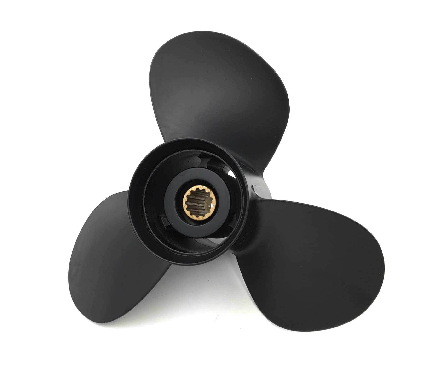 HUVNEXA 10,3x13 15hp-35hp, for Johnson Propeller 14 Zähne Spline Aluminium Propeller, for Johnson Boat Accessories Marine Propeller Bootspropeller von HUVNEXA