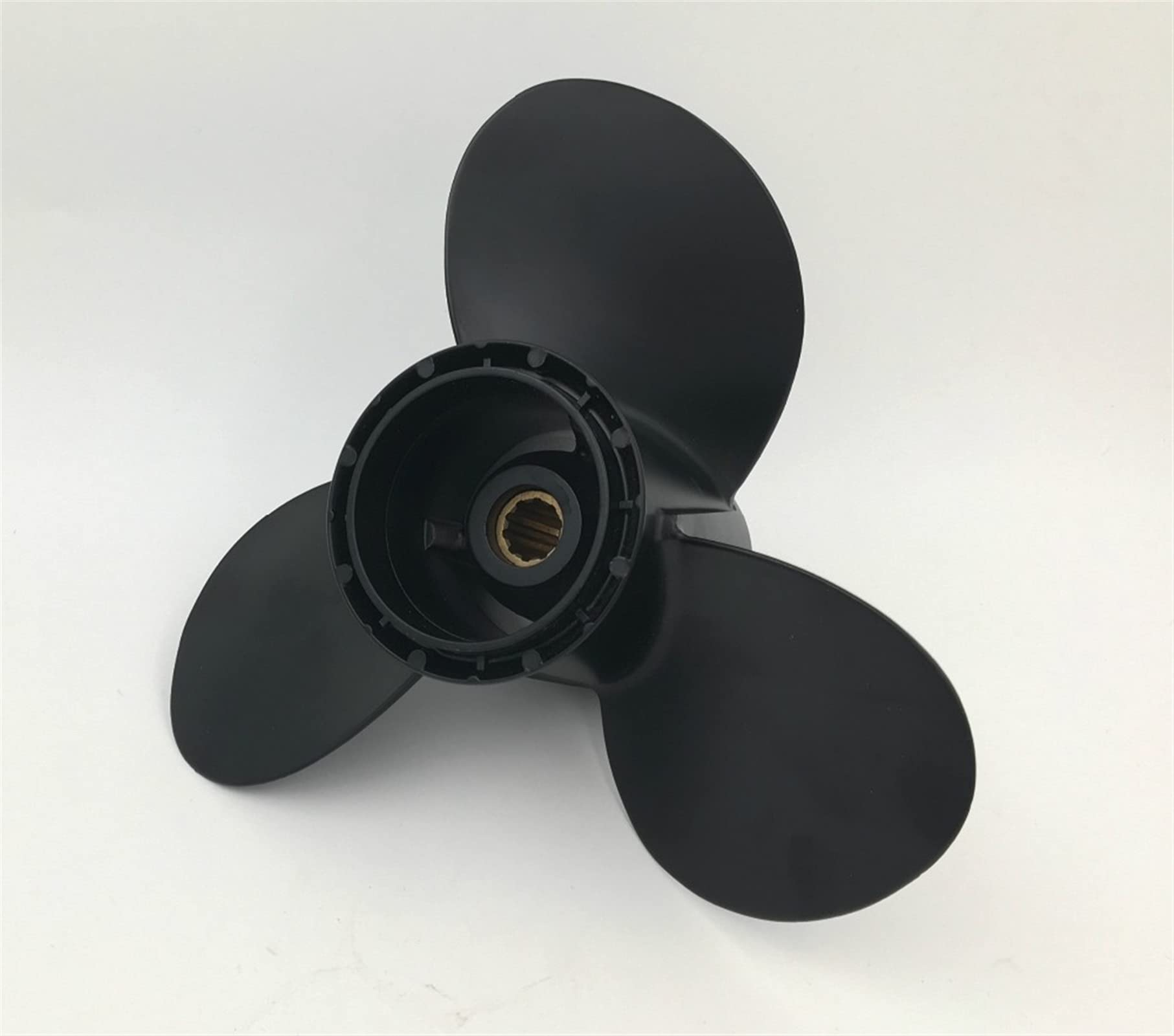 HUVNEXA 10 1/2x11 15hp-35hp, for Johnson-Propeller. 14-Zahn-Spline-Aluminiumpropeller, for Johnson-Bootspropeller Bootspropeller von HUVNEXA