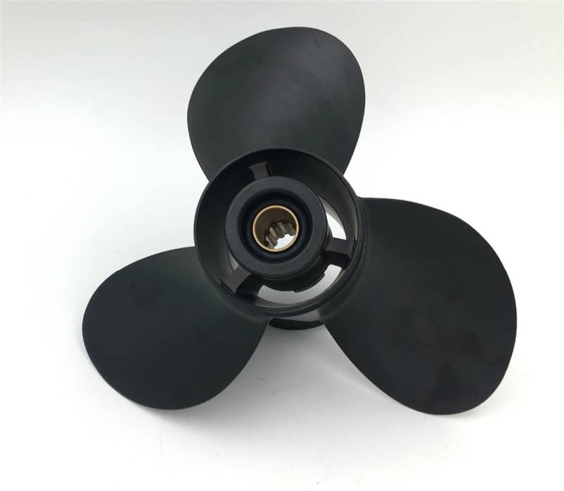 HUVNEXA 10 1/4x14 15hp-35hp, for Johnson Propeller 14 Tooth Spline Aluminium Propeller, for Johnson Boat Accessories Marine Propeller Bootspropeller von HUVNEXA