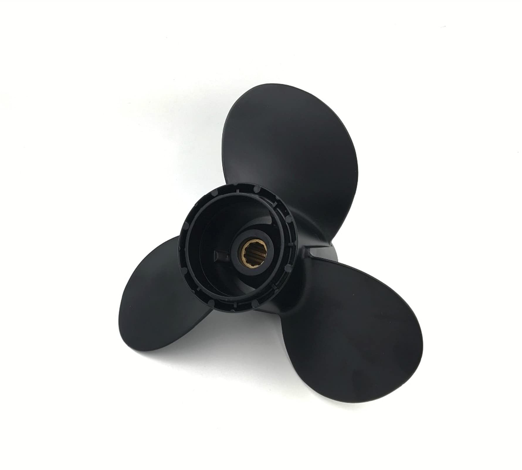 HUVNEXA 10 1/4x14 25-35 PS, for Zongshen, Selva Propeller 10 Zähne Alluminium Marine Boot Yacht Zubehör Propeller Bootspropeller von HUVNEXA