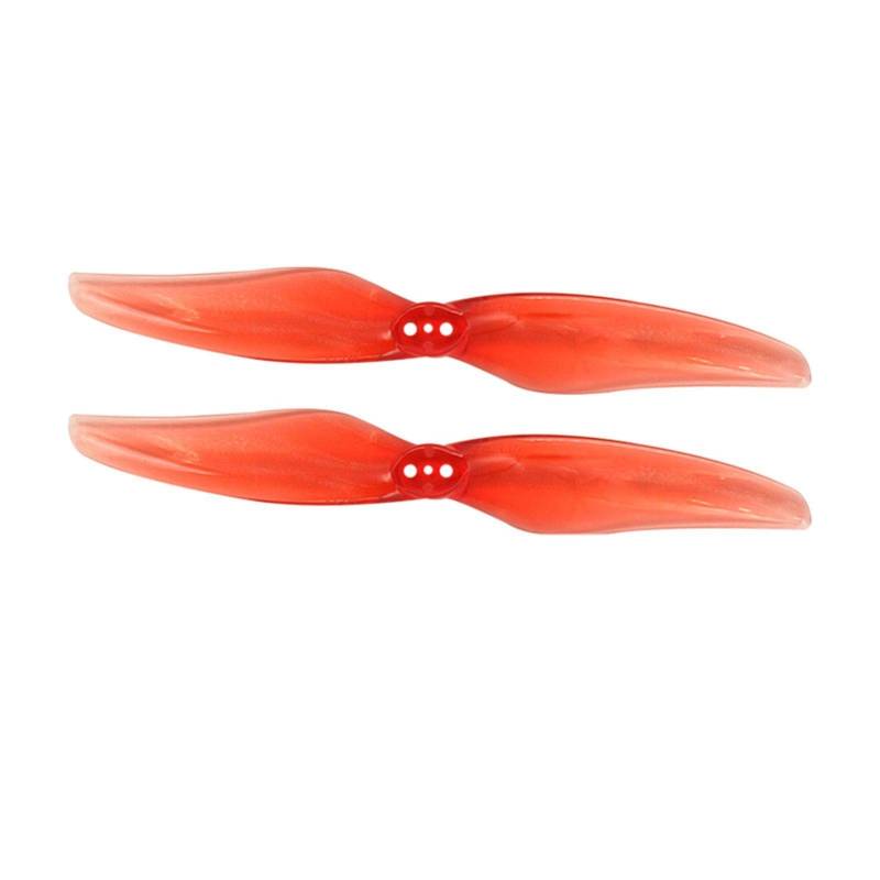 HUVNEXA 12 Paar 4024 Propeller 2 Blatt 3 Loch 1,5 mm 4x2,4 CW CCW Racing Propeller, for Mini, FPV Brushless Motor Props Drohnenpropeller(4024 12pair Red) von HUVNEXA