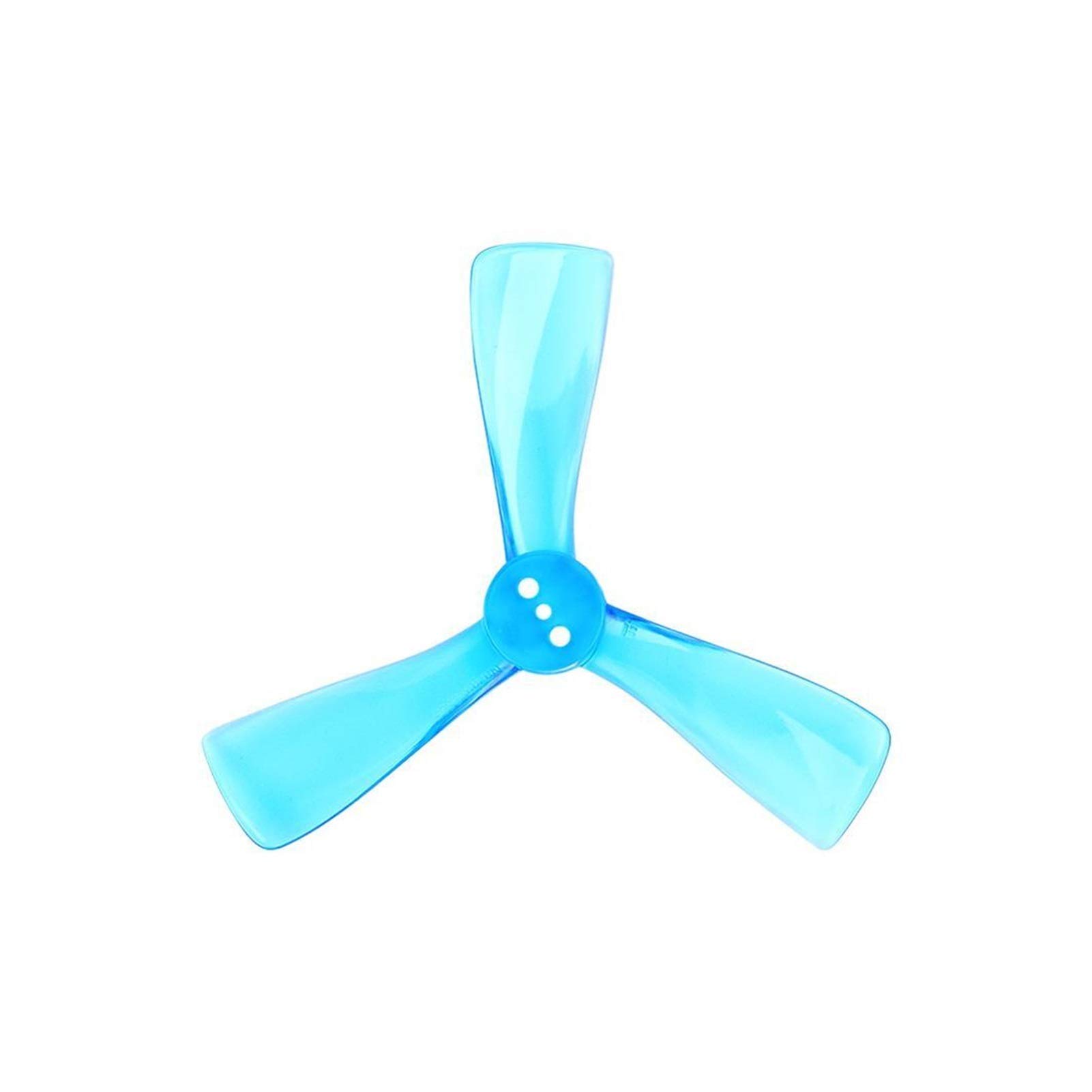 HUVNEXA 16 stücke/8 Paar 2525 2,5 Zoll Tri-Klinge/3 Klinge Propeller Prop CW CCW FPV Drone Teil Drohnenpropeller(Crystal Blue) von HUVNEXA