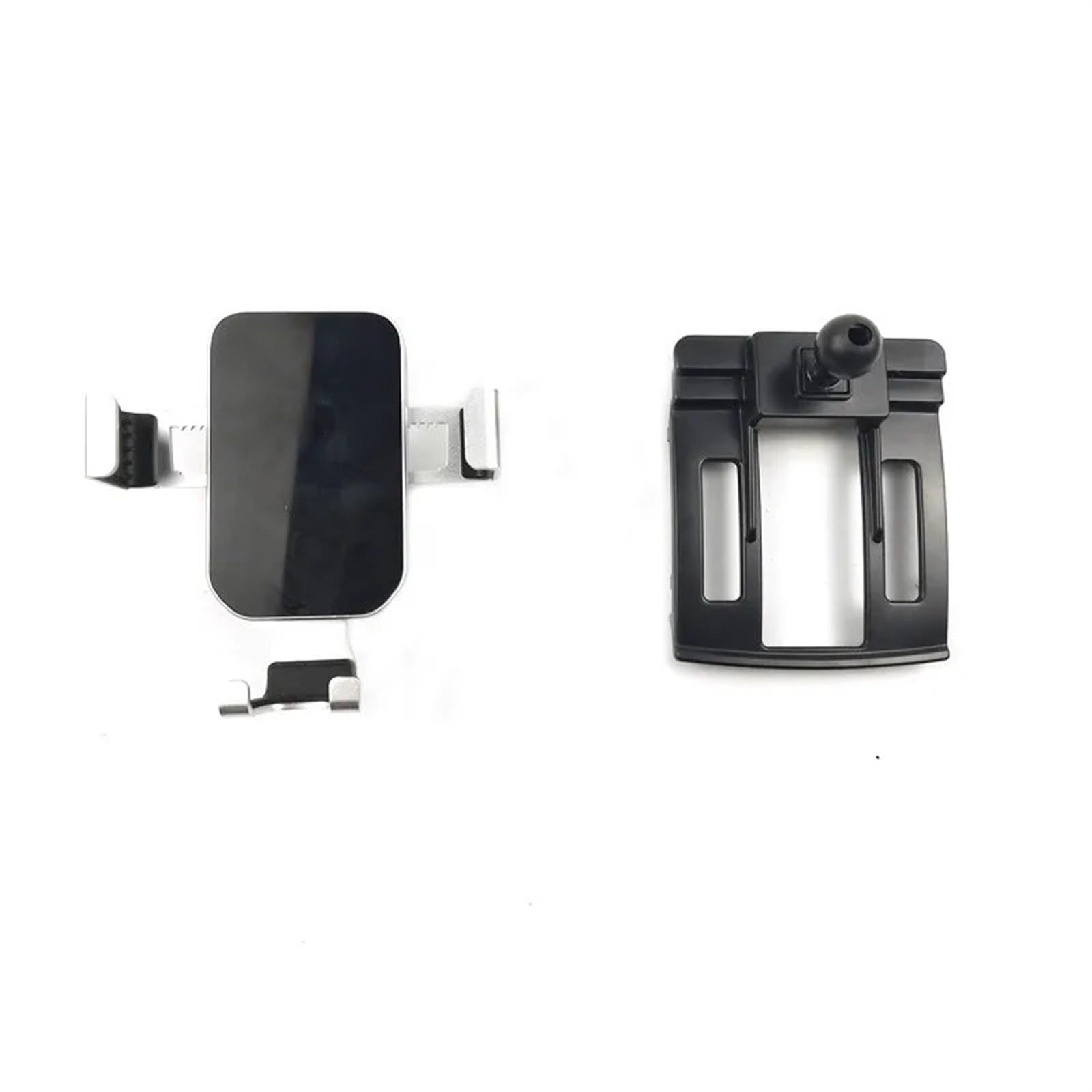 HUVNEXA 1Set ABS-Material, for Mercedes-Benz, E200 E300 W212 2009-2012 Spezial-Autotelefonhalter Feste Halterung Ständer Handy Verstellbarer Telefonständer(Style 1) von HUVNEXA