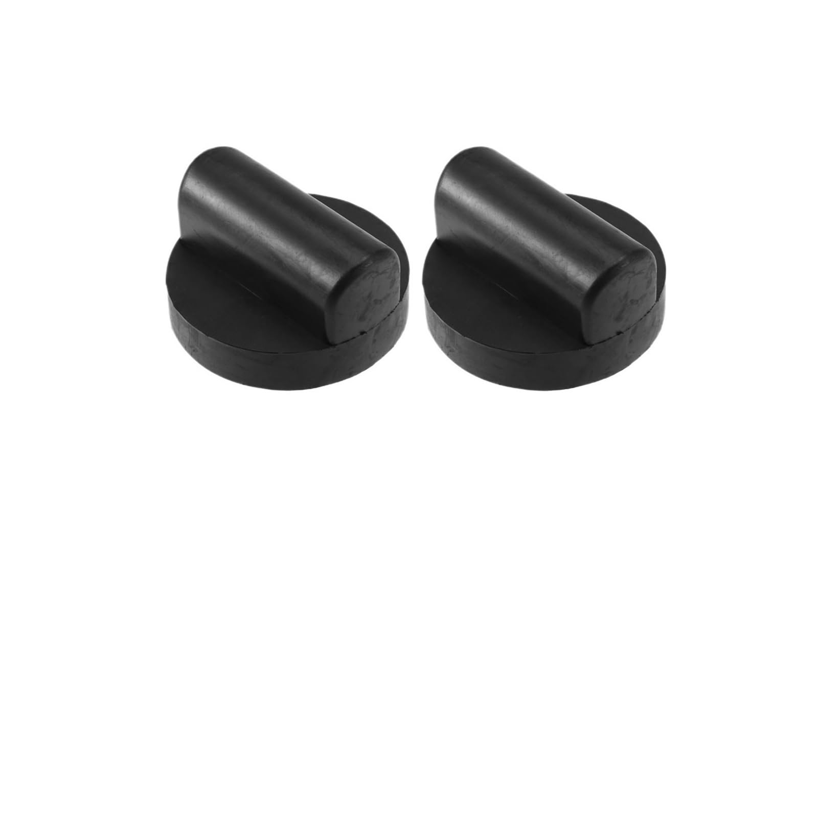 HUVNEXA 2/4 Stück Gummi-Wagenheber-Puck, Wagenheber-Hebeplatte, Wagenheber-Hebepunkt-Pad-Adapter, Reparaturwerkzeug for Entfernen des Autos, for TT RS R8 A6 Schutzpolster(2pcs) von HUVNEXA