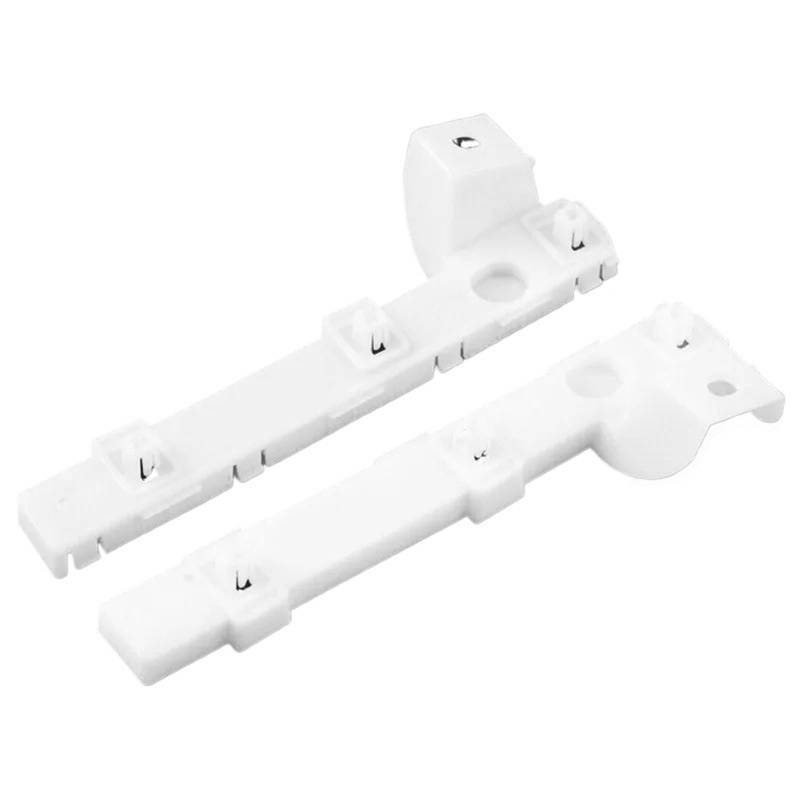 HUVNEXA 2PCS Left & Right Front Bumper Side Bracket, for Mitsubishi, for Lancer Except EVO 2008-2017, 6400A403 6400A404 Pair White Bumper von HUVNEXA