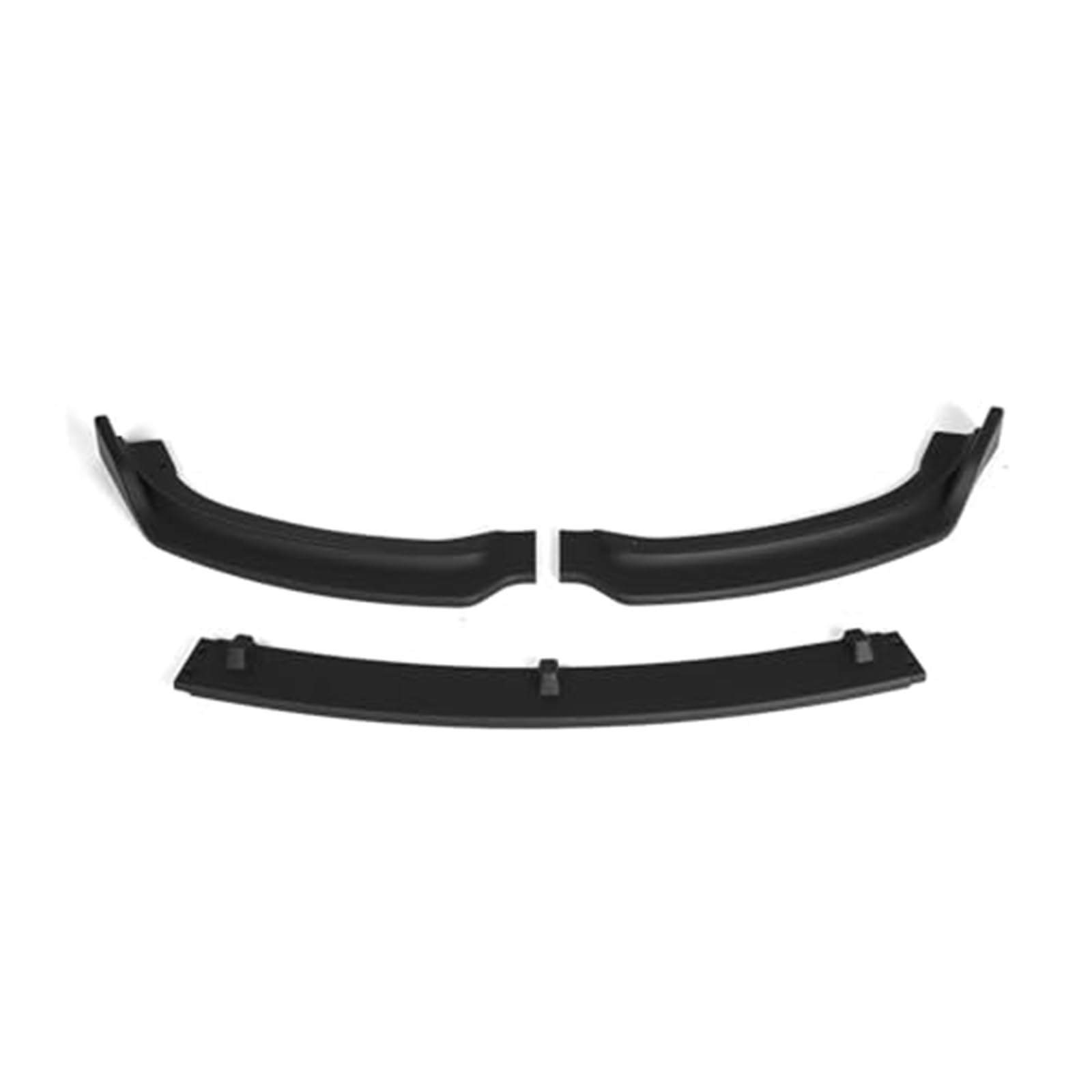 HUVNEXA 3PCS Auto Frontstoßstange Splitter Lippendiffusor Spoiler Schutzabdeckung Schutz Deflektorlippen, for, 3er F30 F35 2016-2019 Frontspoiler Diffusor für die vordere Stoßstange(Black Matte Black von HUVNEXA