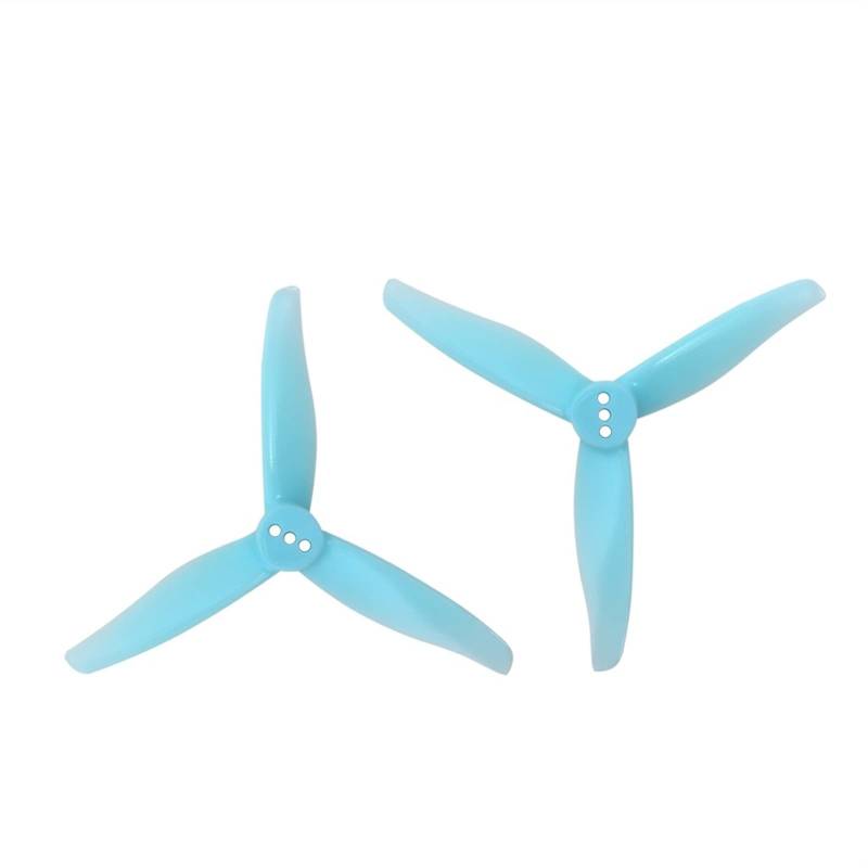 HUVNEXA 3X1,6X3 3-Blatt-PC-Propeller, for RC FPV Racing Freestyle 3 Zoll Zahnstocher Cinewhoop Kanaldrohnen 1,5 mm 2 mm Drohnenpropeller(4Pairs Blue 2mm) von HUVNEXA