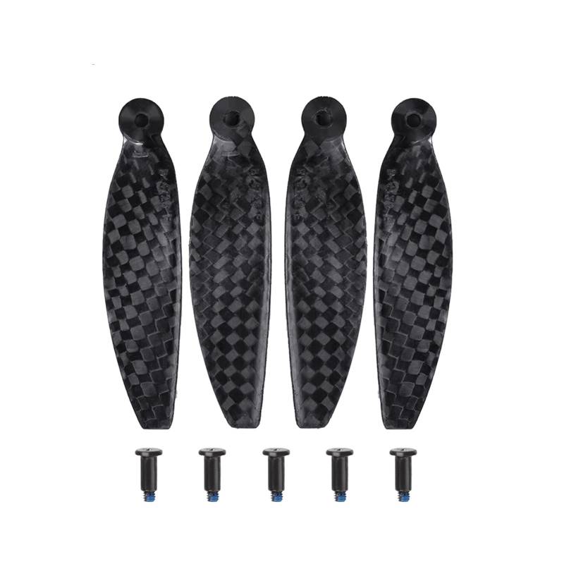 HUVNEXA 4/8PCS 4726F Propeller, for Mavic Mini 2 Low Noise Quick-Release Drone Ersatz Zubehör Carbon Faser Drohnenpropeller(4PCS) von HUVNEXA