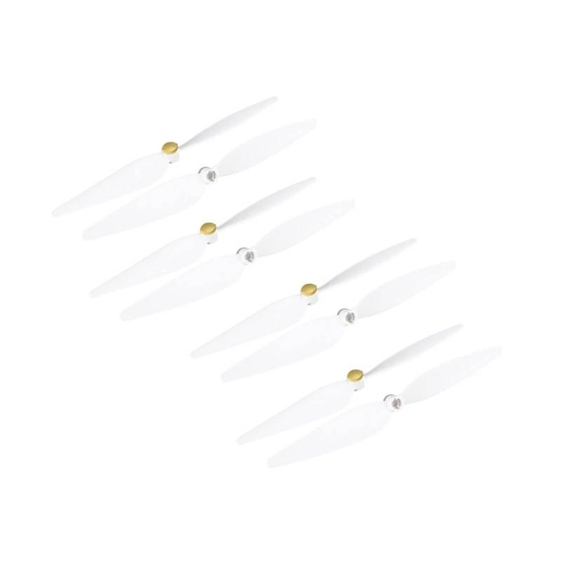 HUVNEXA 4 Paar 10-Zoll-Propeller, weißes Pervane-Drohnenblatt-Propellerzubehör, for, for Xiaomi, Mi Drone 4k Drohnenpropeller von HUVNEXA