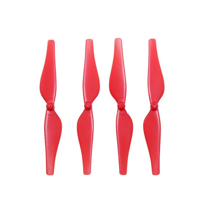 HUVNEXA 4 STÜCKE Fernbedienung Propeller Spielzeug Teile Bunte Propeller Klinge Zubehör Teile, for DJI, Tello Drone Drohnenpropeller(Red) von HUVNEXA