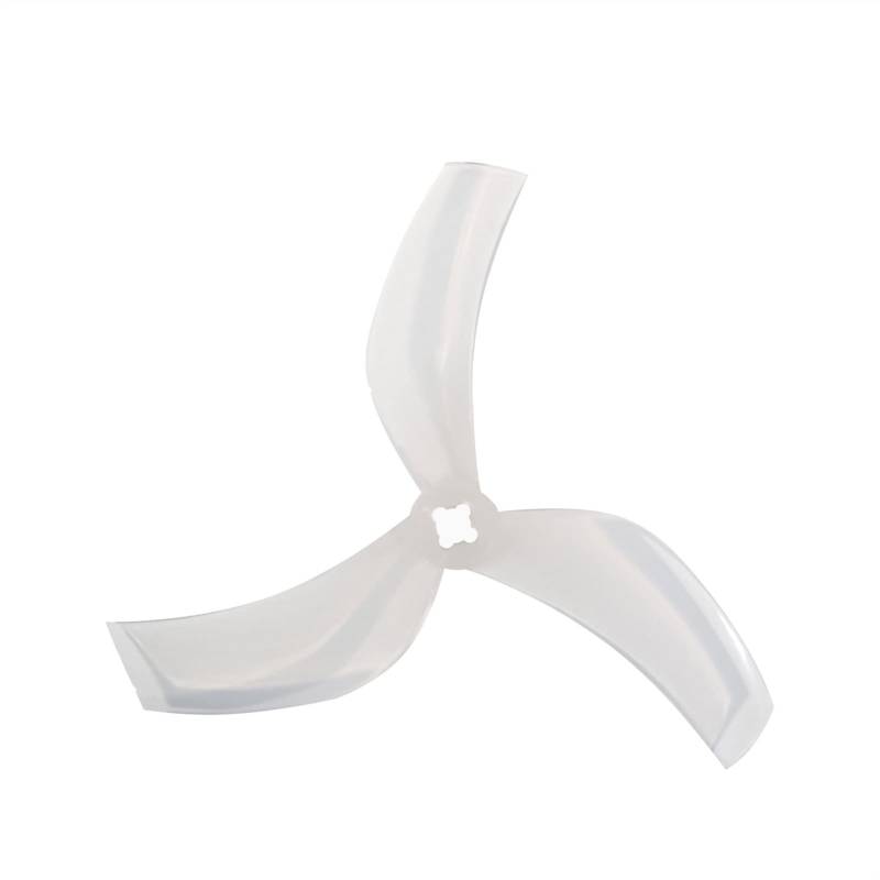 HUVNEXA 4 Stück/2 Paar 3-Blatt-Propeller, for Mini, FPV-Motor 2203-2306 3,5 Zoll Cinewhoop Quad Drohnenpropeller(White) von HUVNEXA