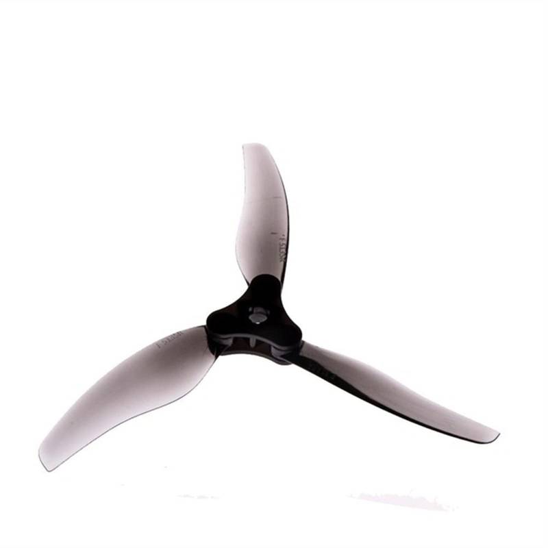 HUVNEXA 4 Stück/2 Paar F5135 5,1 Zoll Faltbarer 3-Blatt-Propeller FPV Freestyle lang, for Reichweite, 4/6S Drohnen Drohnenpropeller(Black) von HUVNEXA