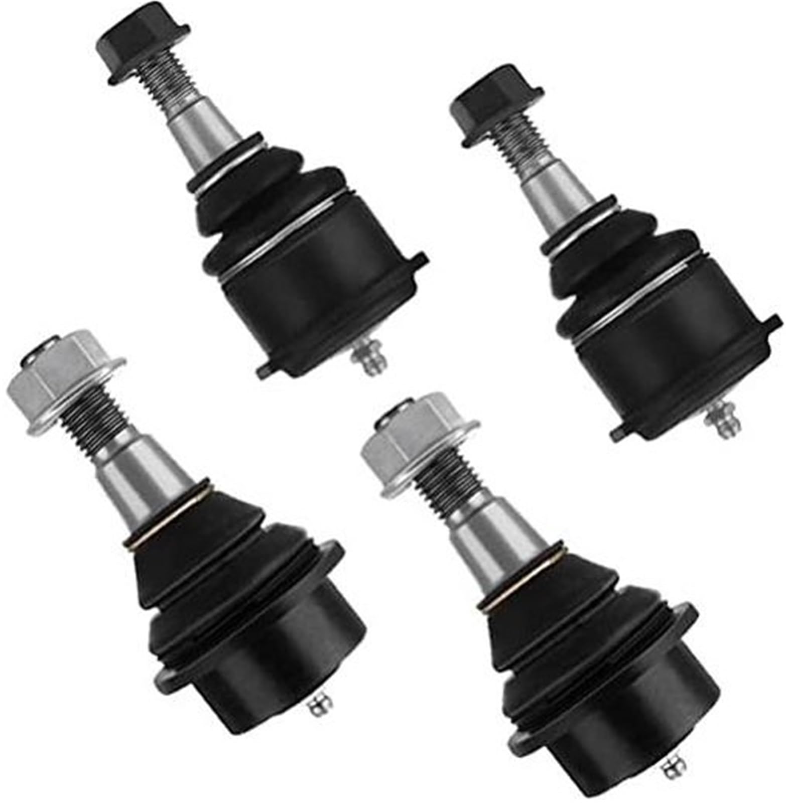 HUVNEXA 4-teiliges Vorderradaufhängungsset, unteres oberes Kugelgelenk, for 1999-2007, for Chevy, for Silverado 1500 4WD 2003-2005, for Silverado 1500 AWD 2004-2007 Silverado 1500 RWD 2000-2006 Tahoe von HUVNEXA