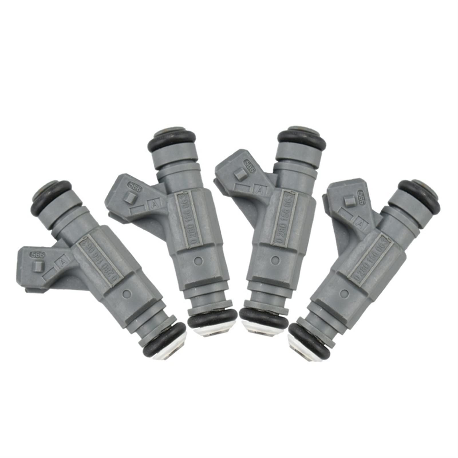 HUVNEXA 4PCS Einspritzdüsen A3 TT 1.8L L4 2003-2006 3.2L 0280156063 06A906031BC FJ896 Einspritzventil für Kraftfahrzeuge von HUVNEXA