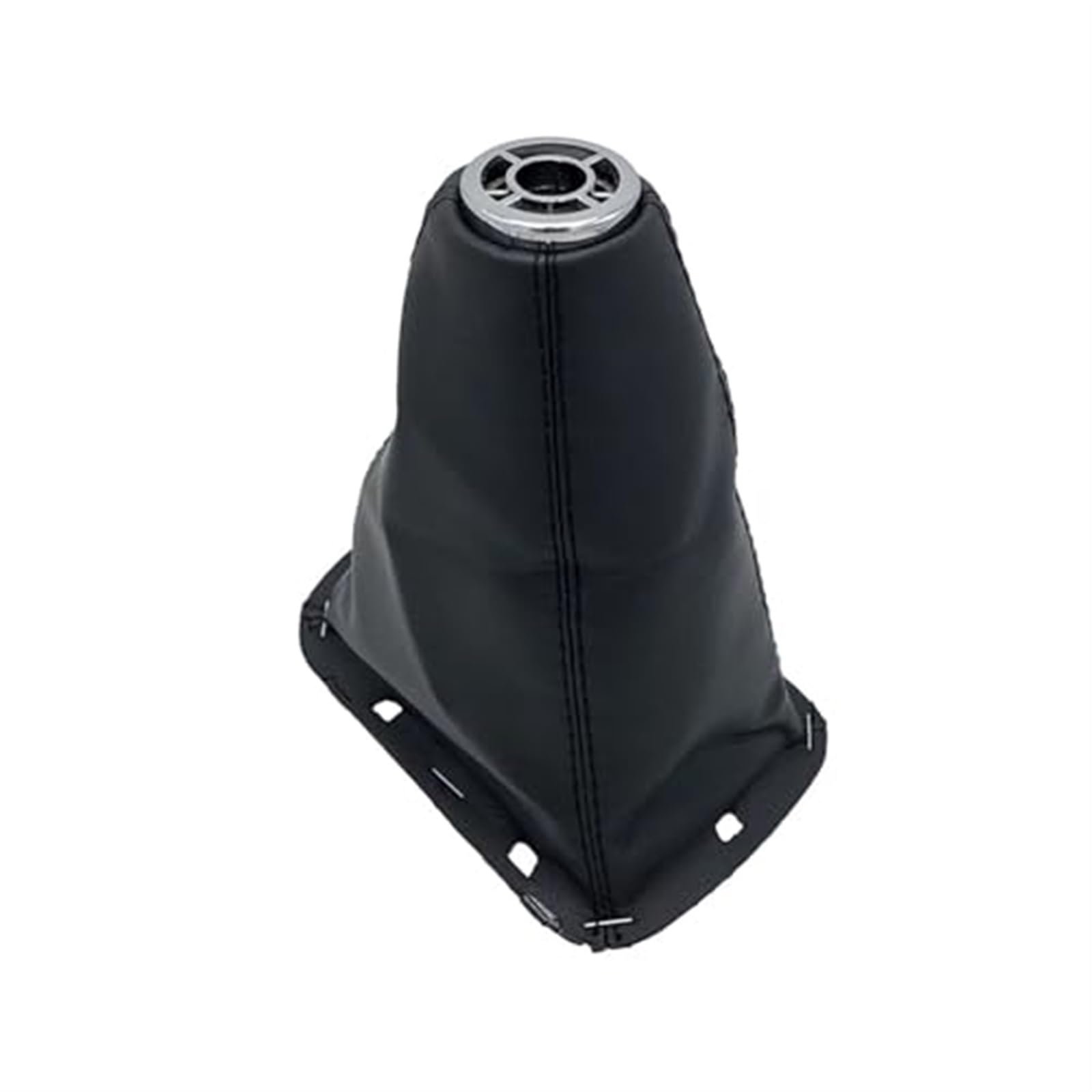 HUVNEXA 5 6 Gang Schaltknauf Hebel Schaltstift Gamasche Leder Kofferraumabdeckung, for Toyota, AVENSIS T25 MK2 2003-2009 Schaltknauf für Fahrzeuge(Black Case only) von HUVNEXA