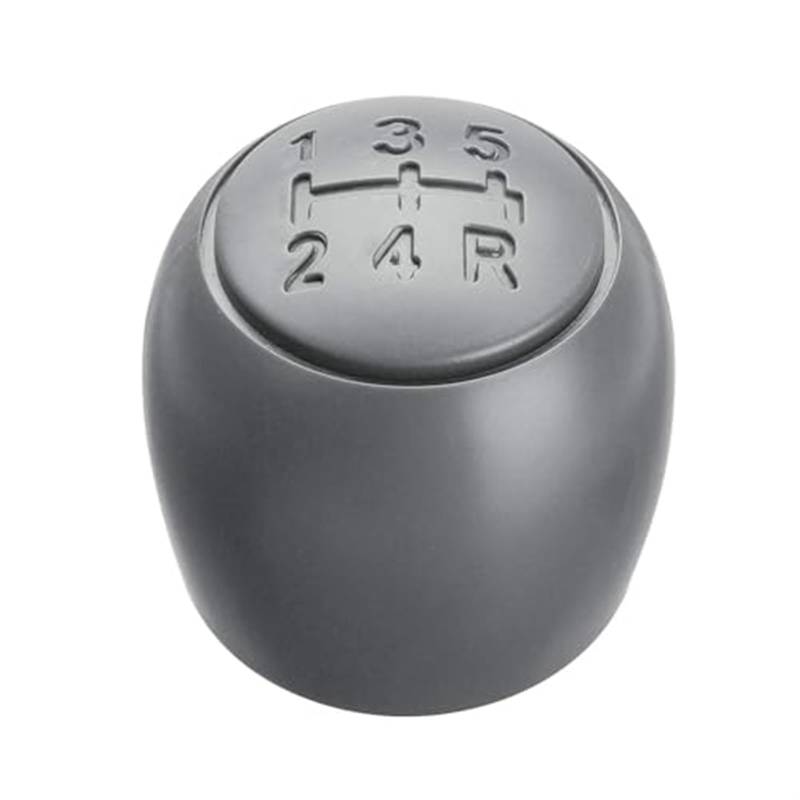 HUVNEXA 5-Gang-Auto-Schaltknauf-Abdeckung, for FIAT, 500 500c 2007–2013, for Panda 2003–2012, Lever Stick Gaitor Boot Dust Schaltknauf für Fahrzeuge(Black Gear knob) von HUVNEXA