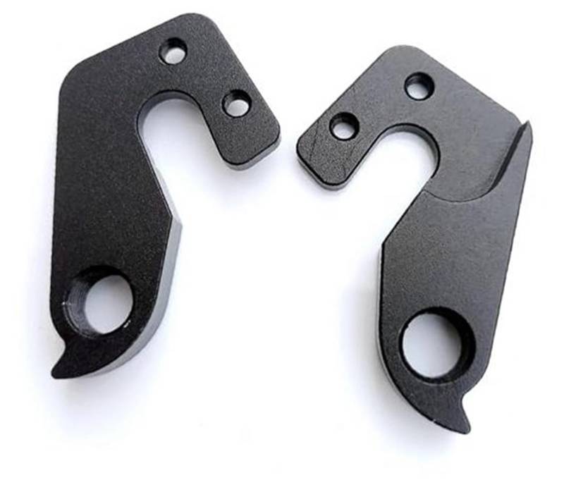 HUVNEXA 5 Stück CNC-Fahrrad-Schaltwerk-Aufhänger, for MEKK Primo Potenza MECH Dropout MTB Cycle Carbon Frame Bike Frame Saver Cycle Hook Haken für Schaltauge von HUVNEXA