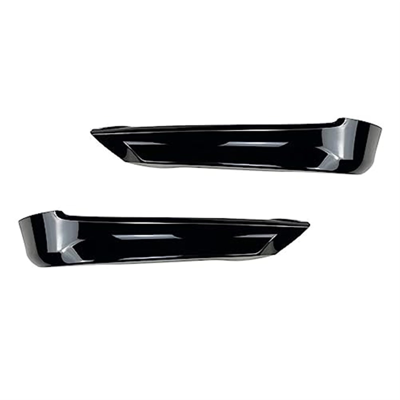 HUVNEXA 5PCS Auto Frontstoßstange Lippensplitter Diffusor Body Kit Spoiler Stoßstangenschutz Schutz, for, 3er E90 E91 2005-2008 Tuning Frontspoiler Diffusor für die vordere Stoßstange(Black Gloss Bla von HUVNEXA