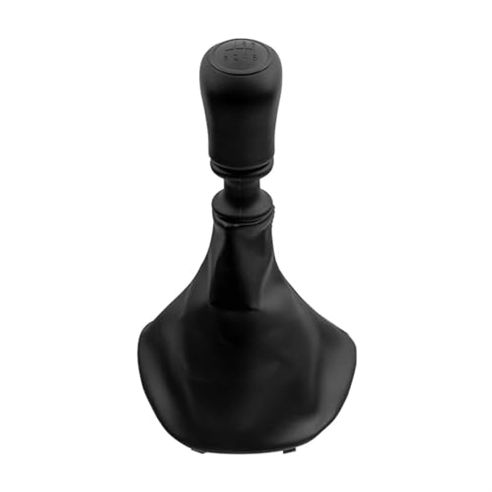 HUVNEXA 6-Gang-Schaltknauf, Gamasche, Kofferraumabdeckung, for Mercedes-Benz, W639 VITO, Hebelgriff, Kugel, Autozubehör 2003–2010 Schaltknauf für Fahrzeuge(Black Gear Shift Knob Case) von HUVNEXA