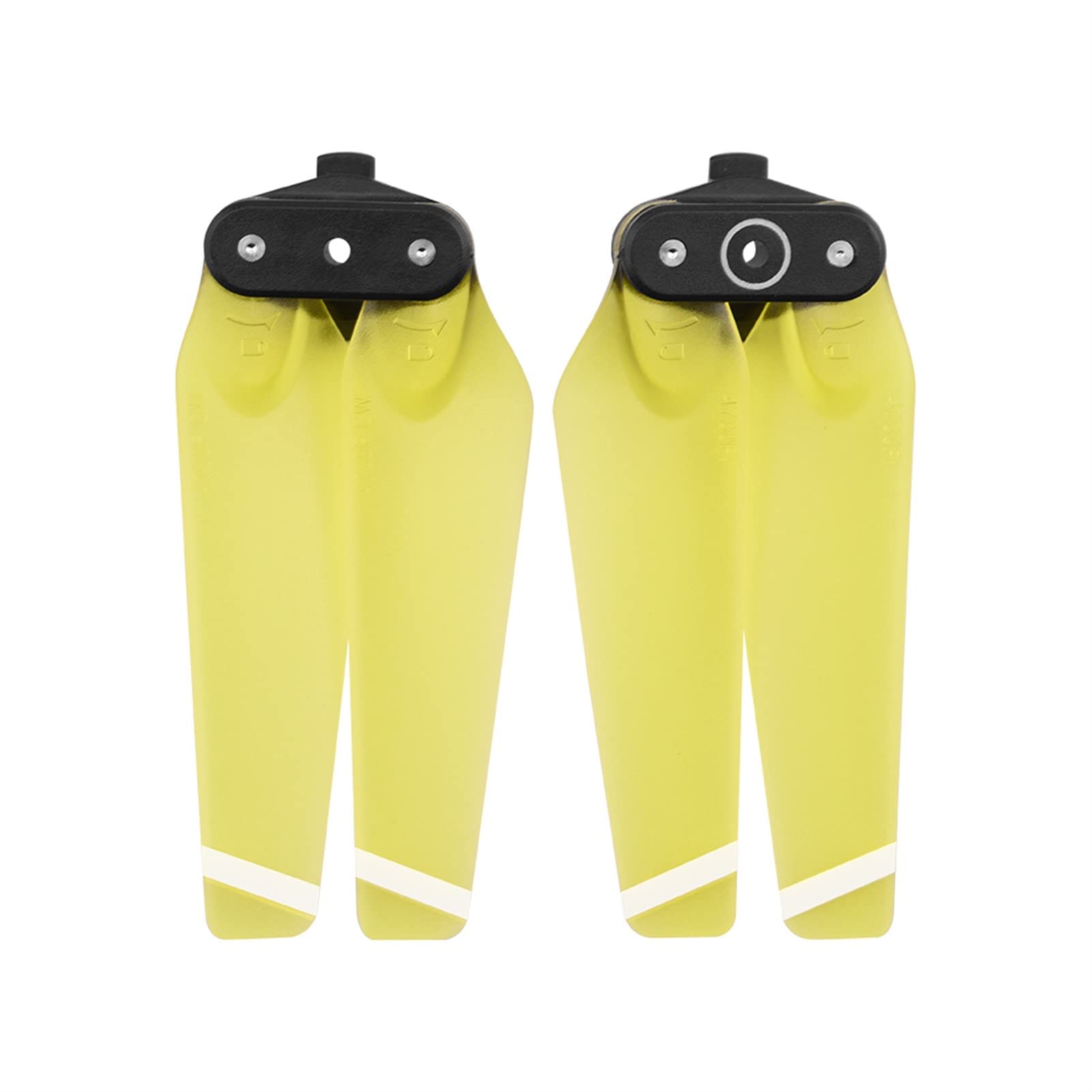 HUVNEXA 8PCS 4730F Propeller Quick Release Flügel Klapp Klingen Ersatz Bunte Requisiten Kits Ersatzteile 4730 Fans, for DJI Spark Drone Drohnenpropeller(Yellow) von HUVNEXA