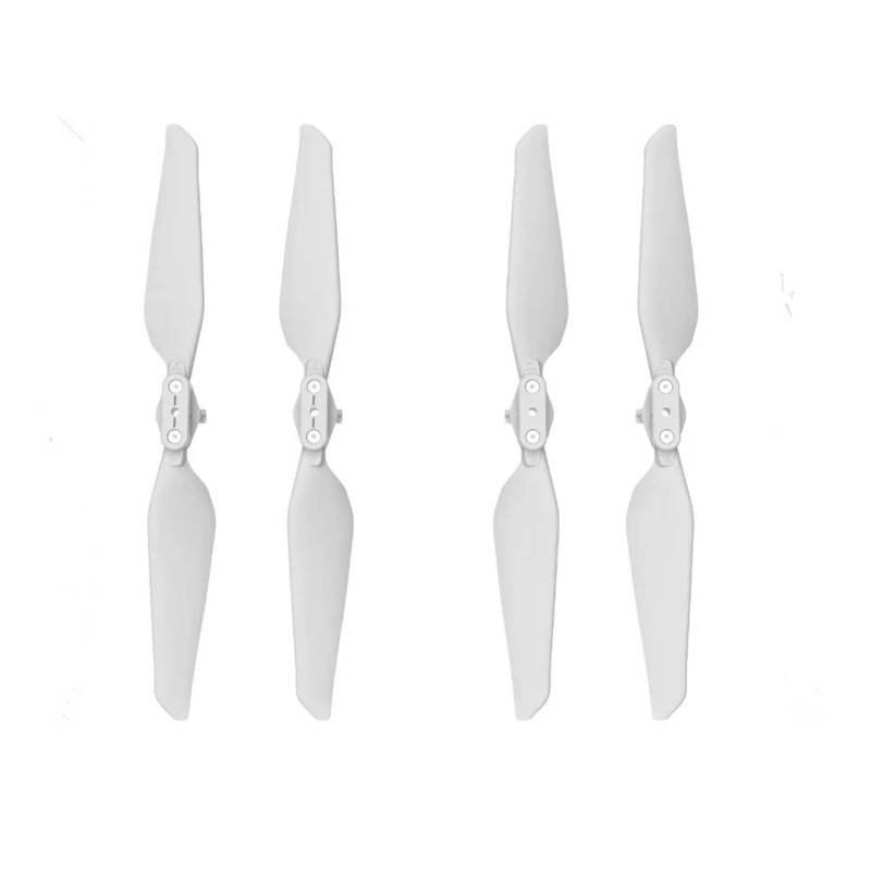 HUVNEXA Auf Lager Nicht for FIMI X8 SE 4 Stück RC Quadcopter Ersatzteile Schnellspanner Faltbare Propeller Drohnenpropeller(White 4PCS) von HUVNEXA