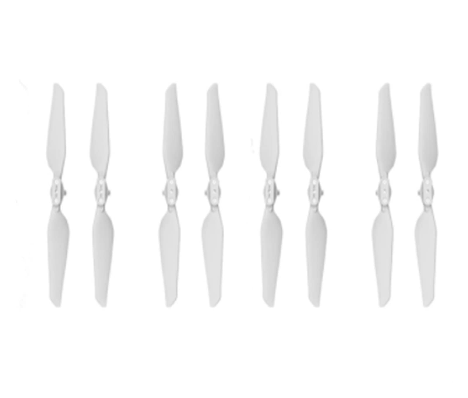 HUVNEXA Auf Lager Nicht for FIMI X8 SE 4 Stück RC Quadcopter Ersatzteile Schnellspanner Faltbare Propeller Drohnenpropeller(White 8PCS) von HUVNEXA