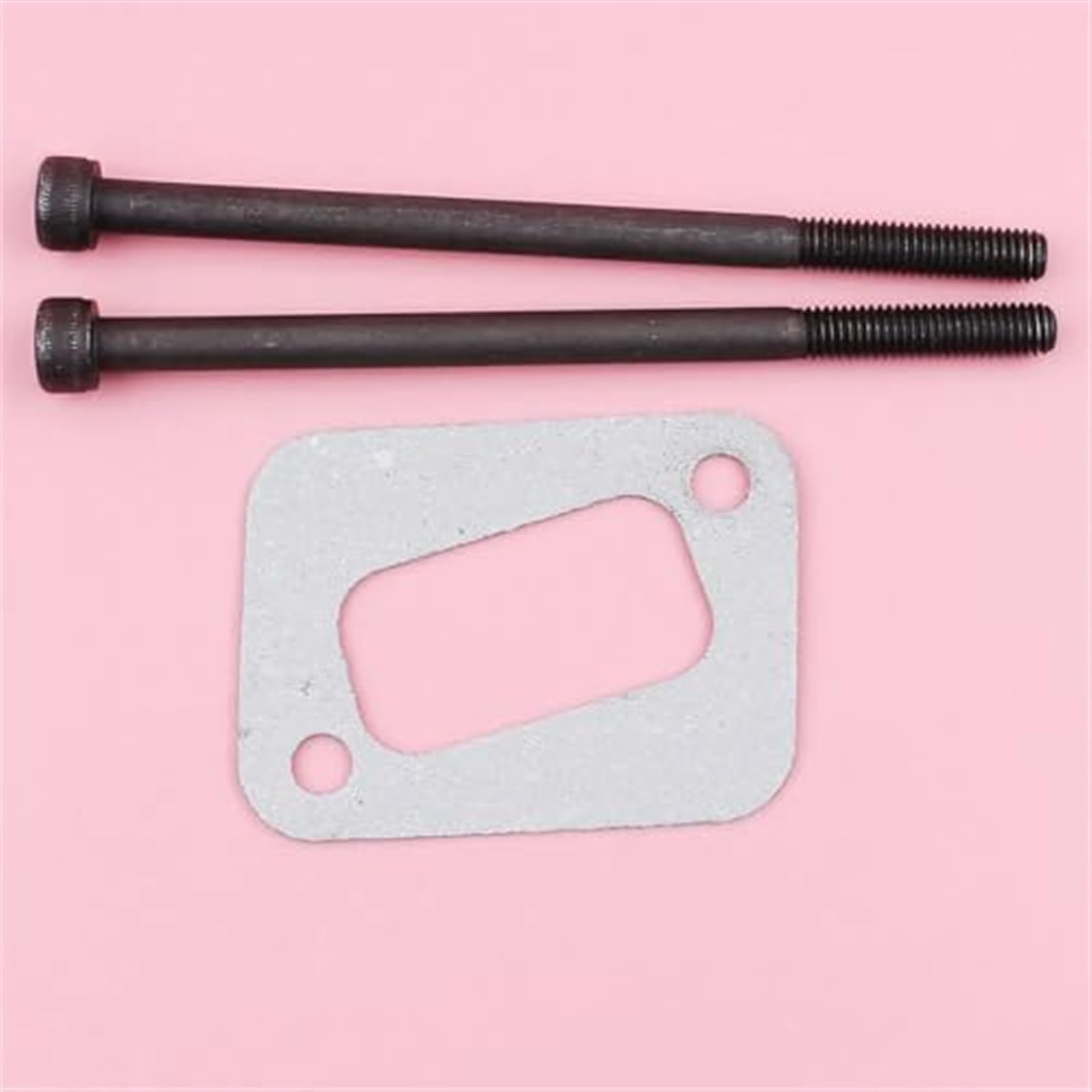 HUVNEXA Auspuff-Schalldämpferschraube mit Dichtung, for Husqvarna, 340 345 346 346XP 350 351 353 Kettensägen-Ersatzteil Vergaser-Kit von HUVNEXA