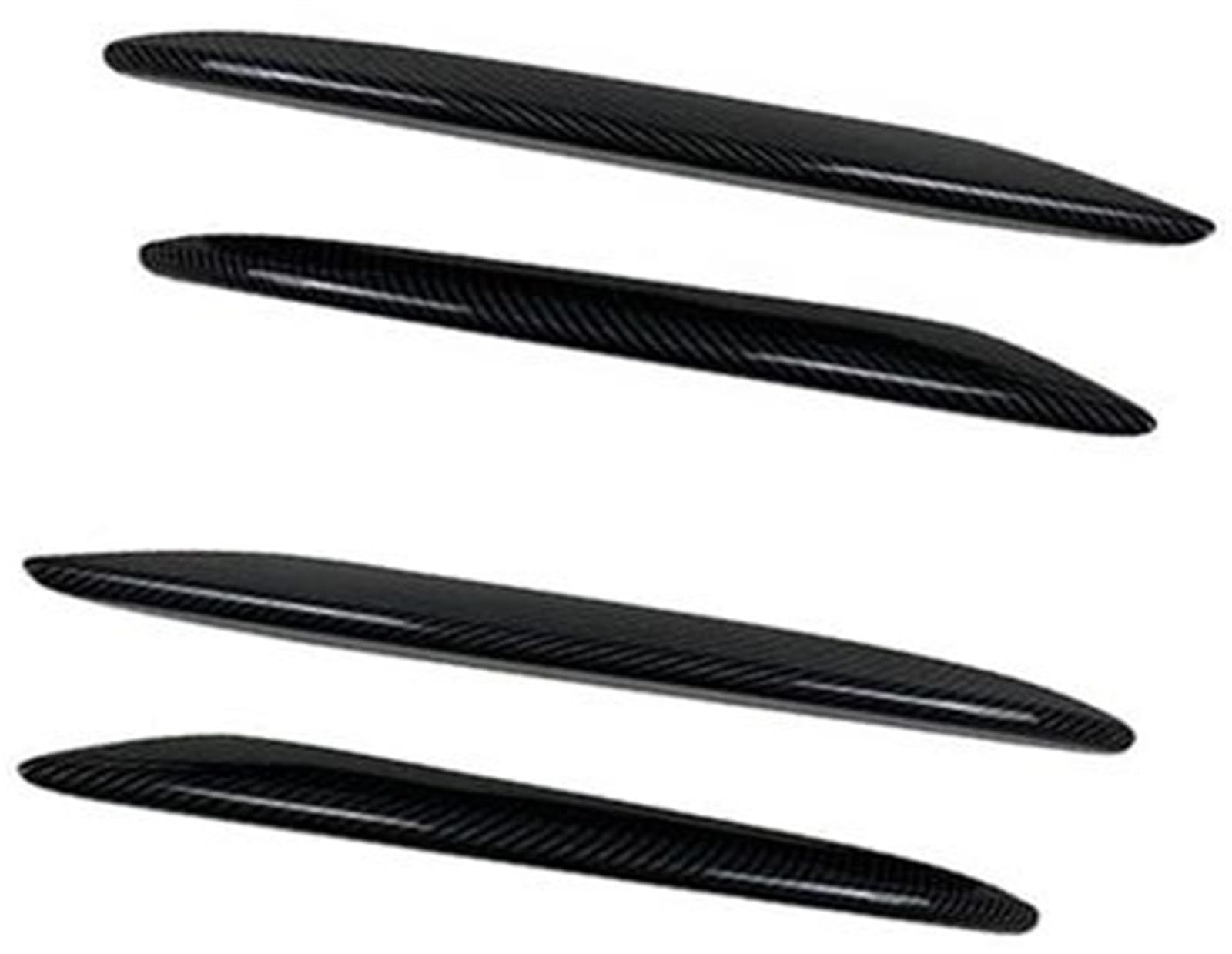 HUVNEXA Auto-Frontspoiler, 1 Paar Frontstoßstangen-Lippensplitter-Spoiler, Auto-Frontstoßstangen-Lippensplitter-Nebelscheinwerferverkleidung, for Mercedes-Benz, for E-Klasse, for W213 Diffusor für die von HUVNEXA