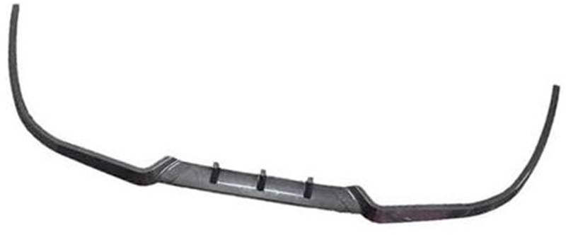 HUVNEXA Auto-Frontspoiler, ABS-Auto-Frontstoßstangen-Lippenkörper-Kit, Spoiler-Splitter, ABS-Stoßstangen-Lippensplitter, Autozubehör, Frontlippe Diffusor für die vordere Stoßstange(Black RHD Gray) von HUVNEXA